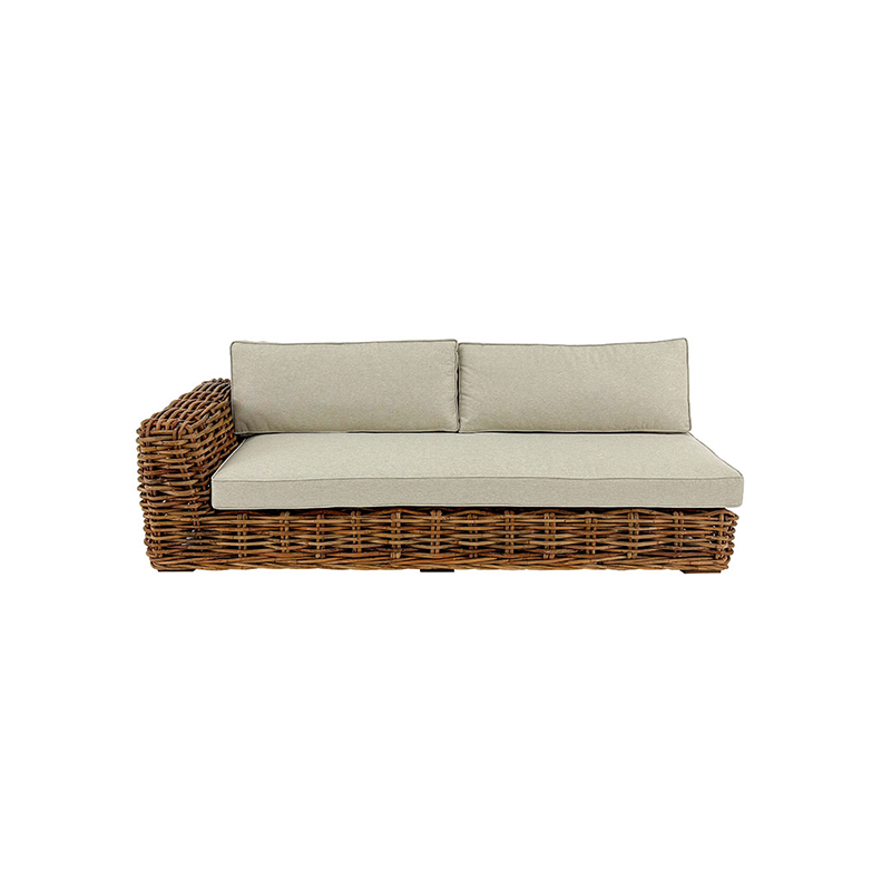 Nuru Lounge Sofa Set – LEFT Corner Rattan