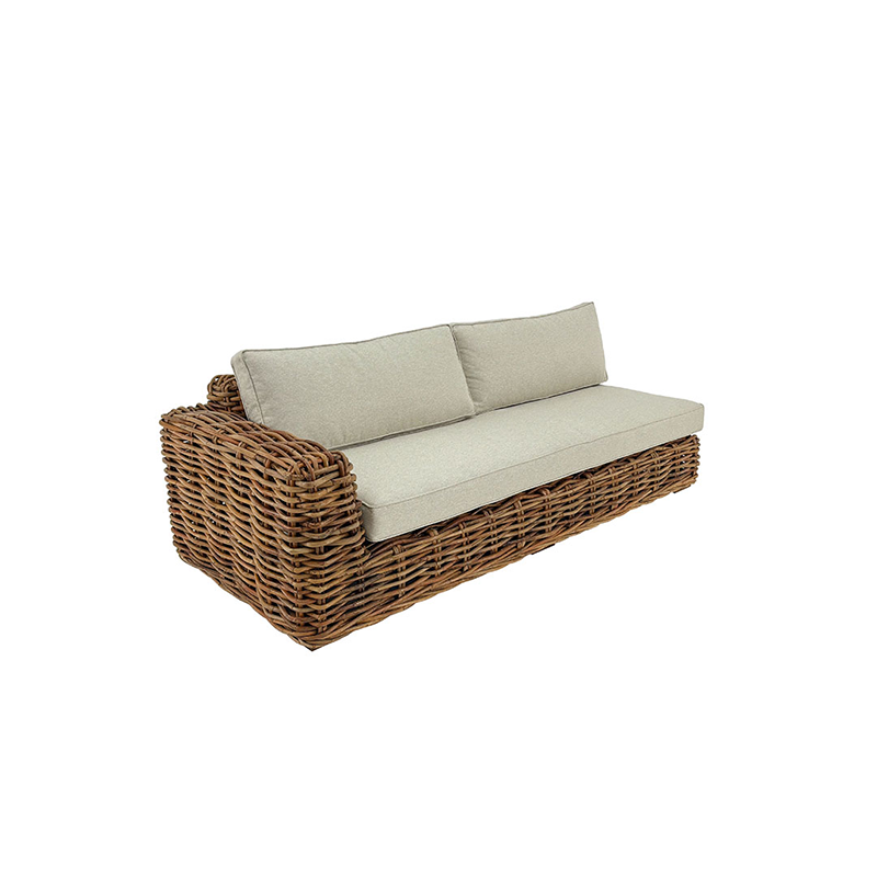Nuru Lounge Sofa Set – LEFT Corner Rattan
