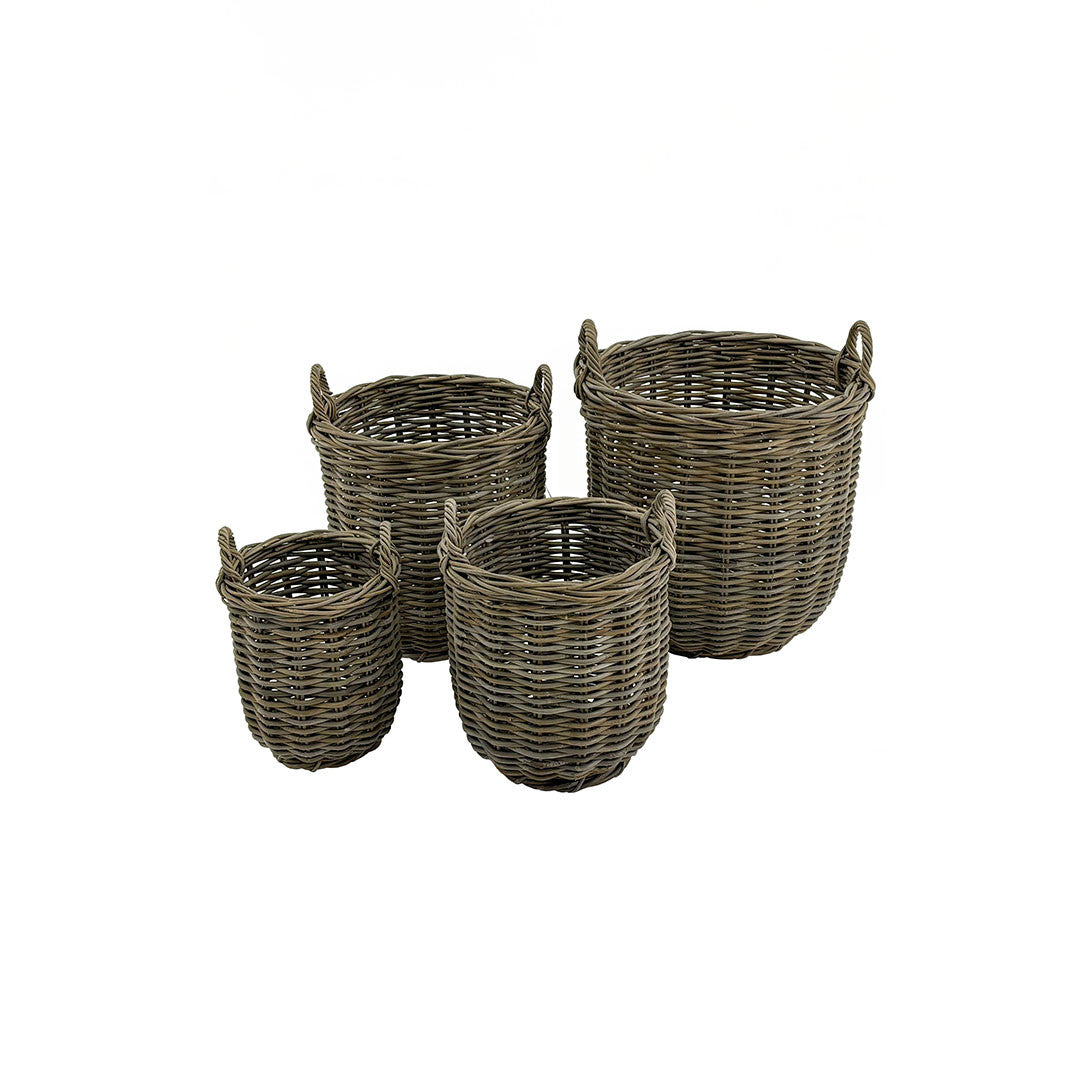 Azolla Rattan Baskets – Set of 4