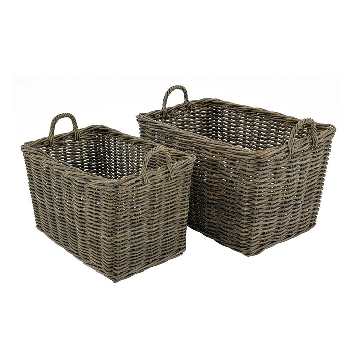 Oliver Rattan Baskets – Set of 2