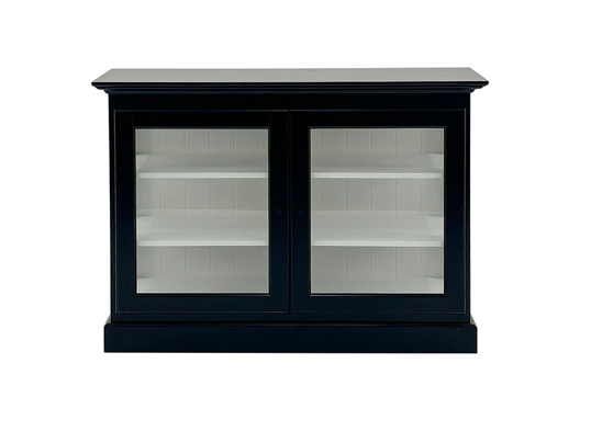 Oliver Cabinet BLACK/WHITE – Low Model