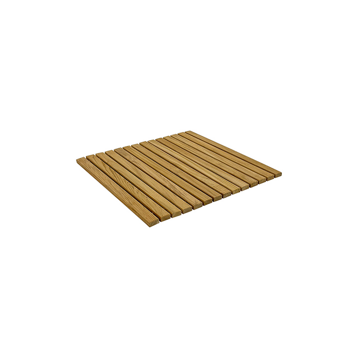 Rollable Shower Mat CORE TEAK – 50x50 cm