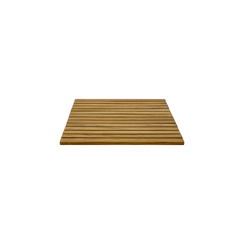 Rollable Shower Mat CORE TEAK – 50x50 cm