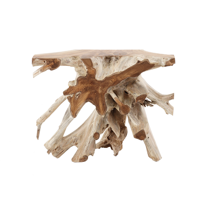 Console Table FLOWER – 120-130 cm TEAK ROOT