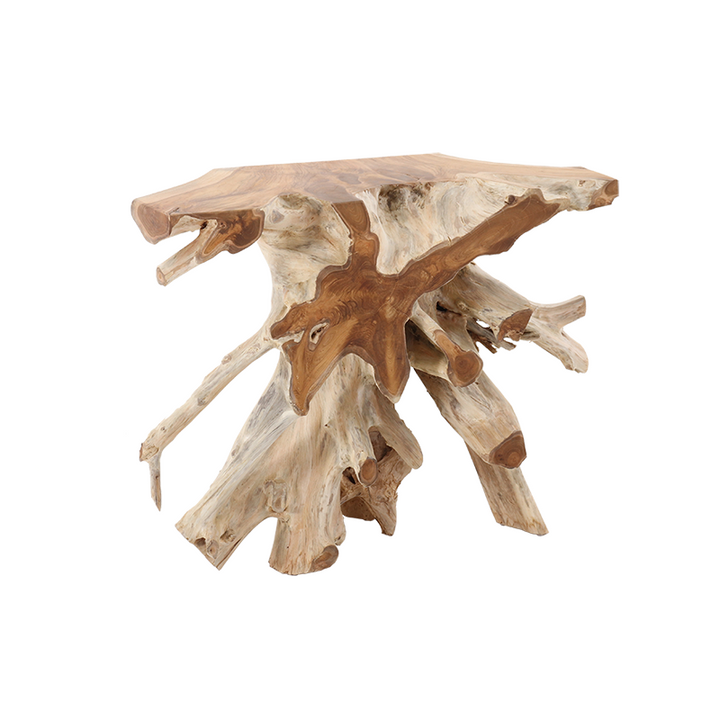 Console Table FLOWER – 120-130 cm TEAK ROOT