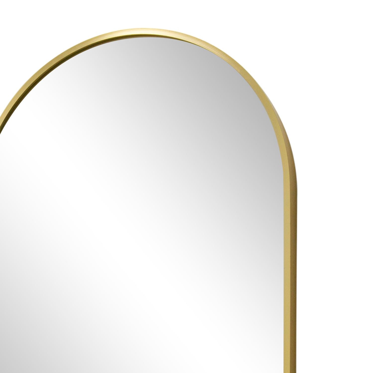 Titan Mirror OVAL GOLD – 100x200 cm