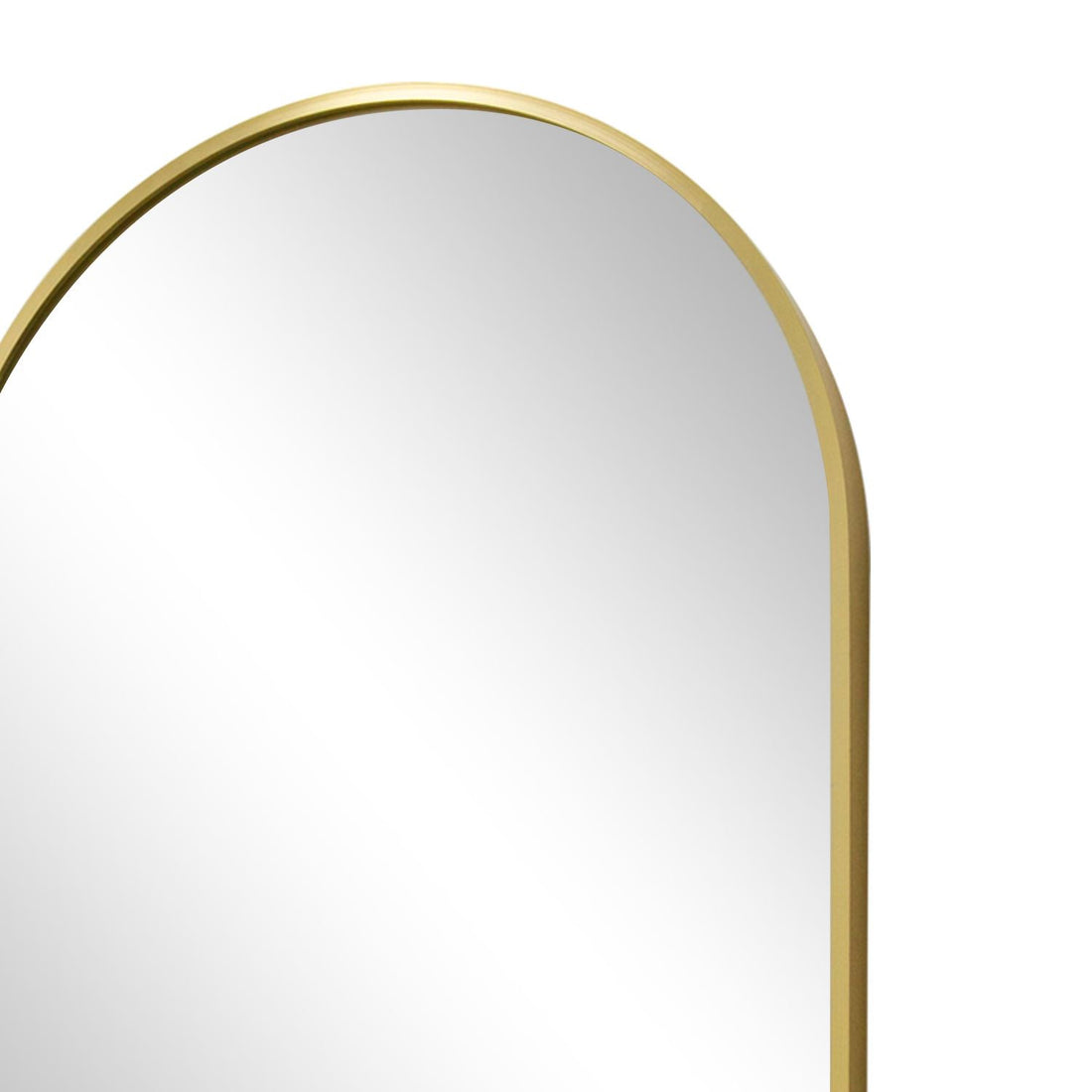 Titan Mirror OVAL GOLD – 100x200 cm