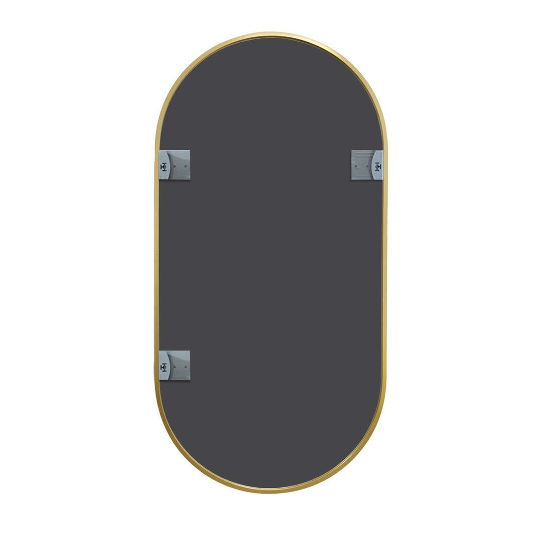 Titan Mirror OVAL GOLD – 100x200 cm