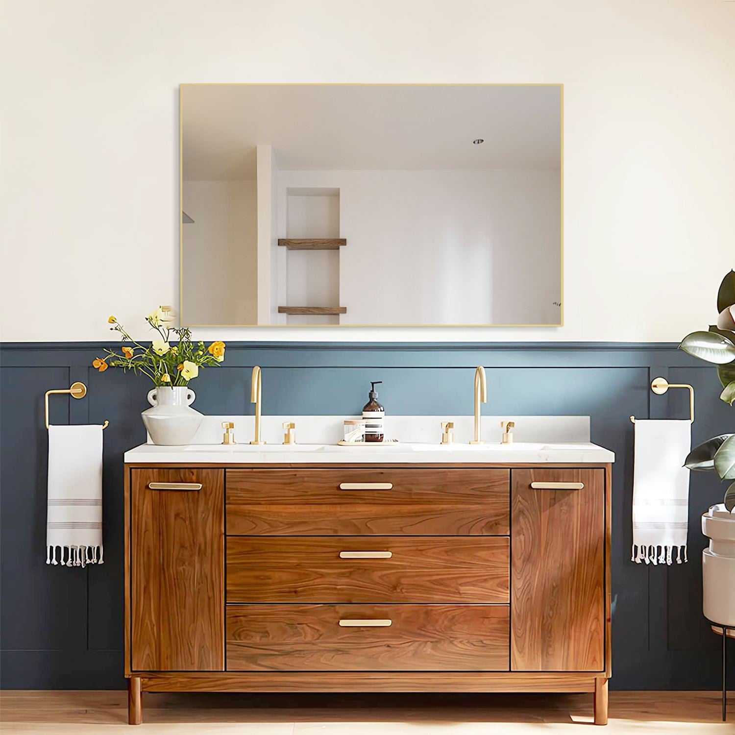 Triton Mirror GOLD – 90x150 cm