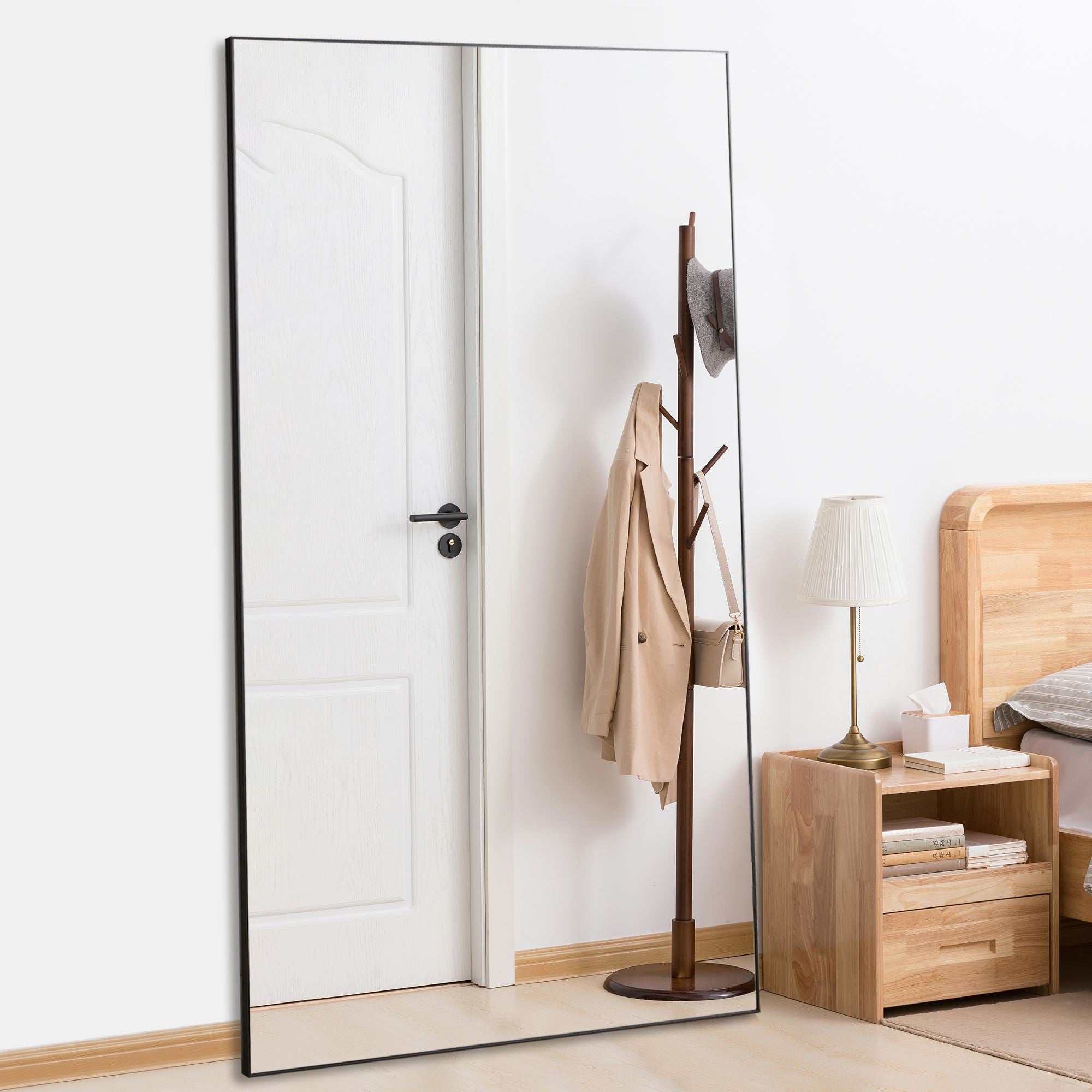 Miranda Mirror - 100 x 200 cm - Black