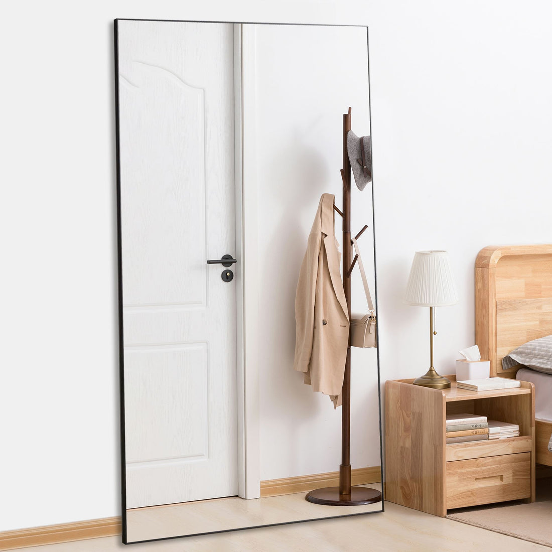 Miranda Mirror - 100 x 200 cm - Black