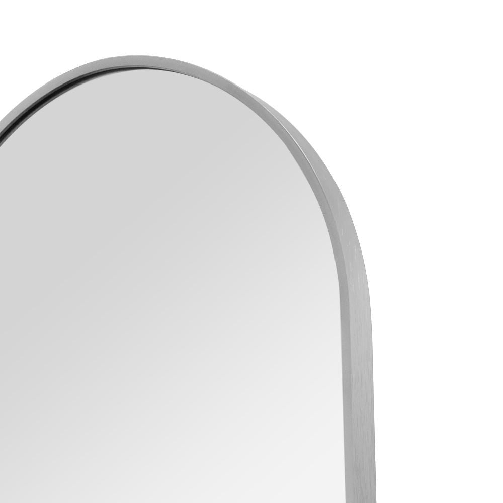 Ariel Mirror BRUSHED ALUMINIUM – 75x180 cm