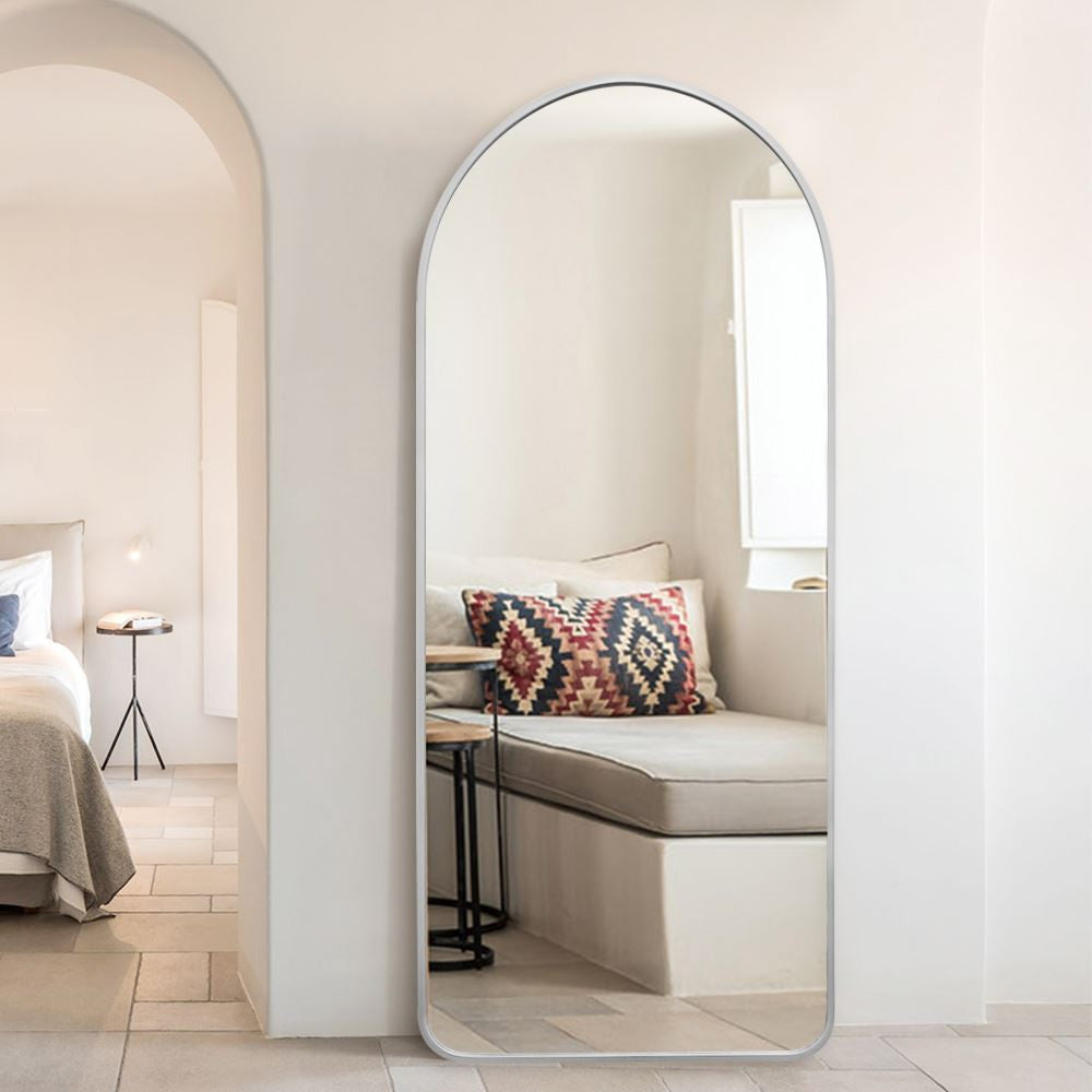 Ariel Mirror BRUSHED ALUMINIUM – 75x180 cm
