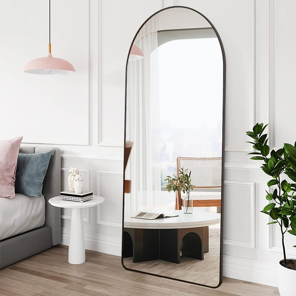 Ariel Mirror BLACK – 75x180 cm