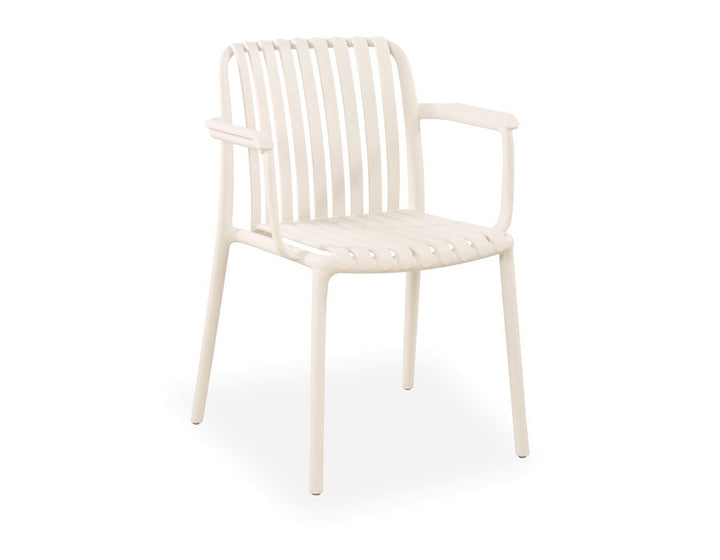 Sonja Stacking Chair GREY WHITE