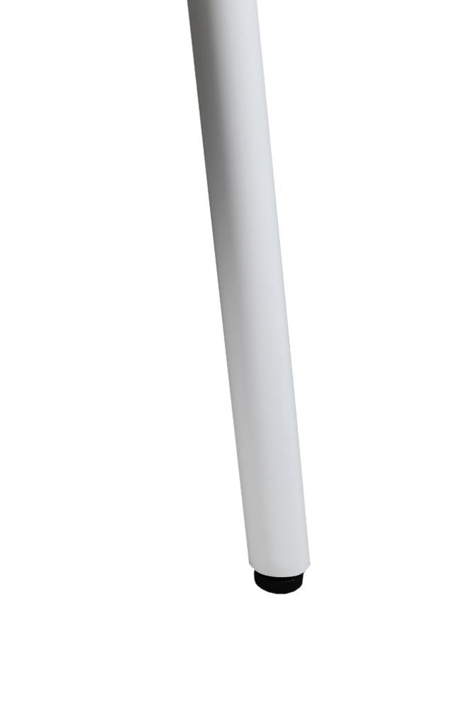 DaneLine Adam Garden Table WHITE NONWOOD – Ø110 cm