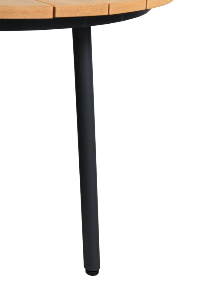 DaneLine Adam Garden Table GREY NONWOOD – Ø110 cm