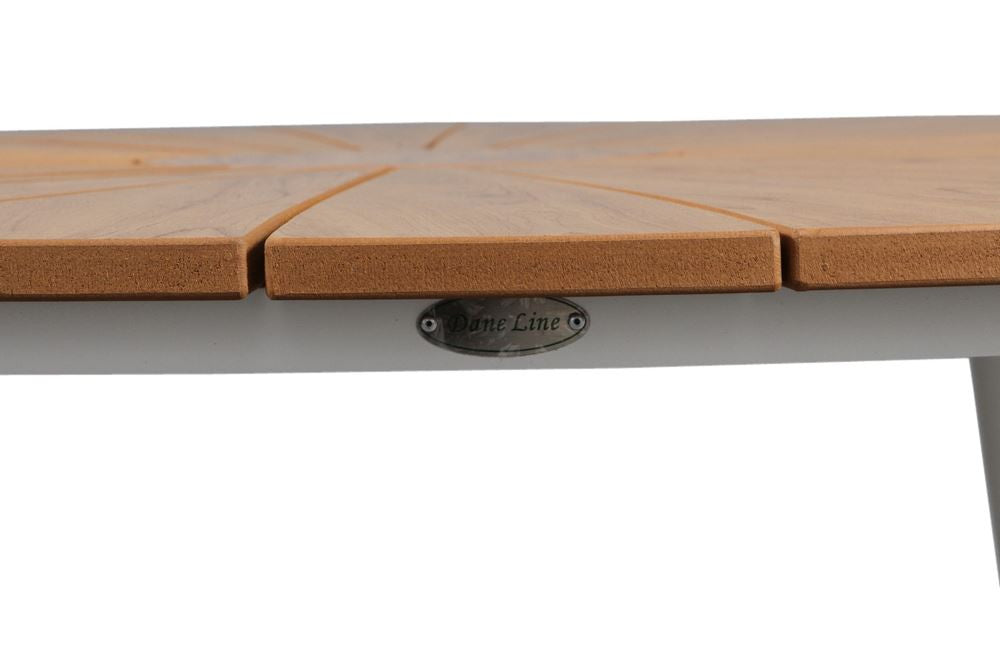 DaneLine Adam Garden Table WHITE NONWOOD – 150 cm