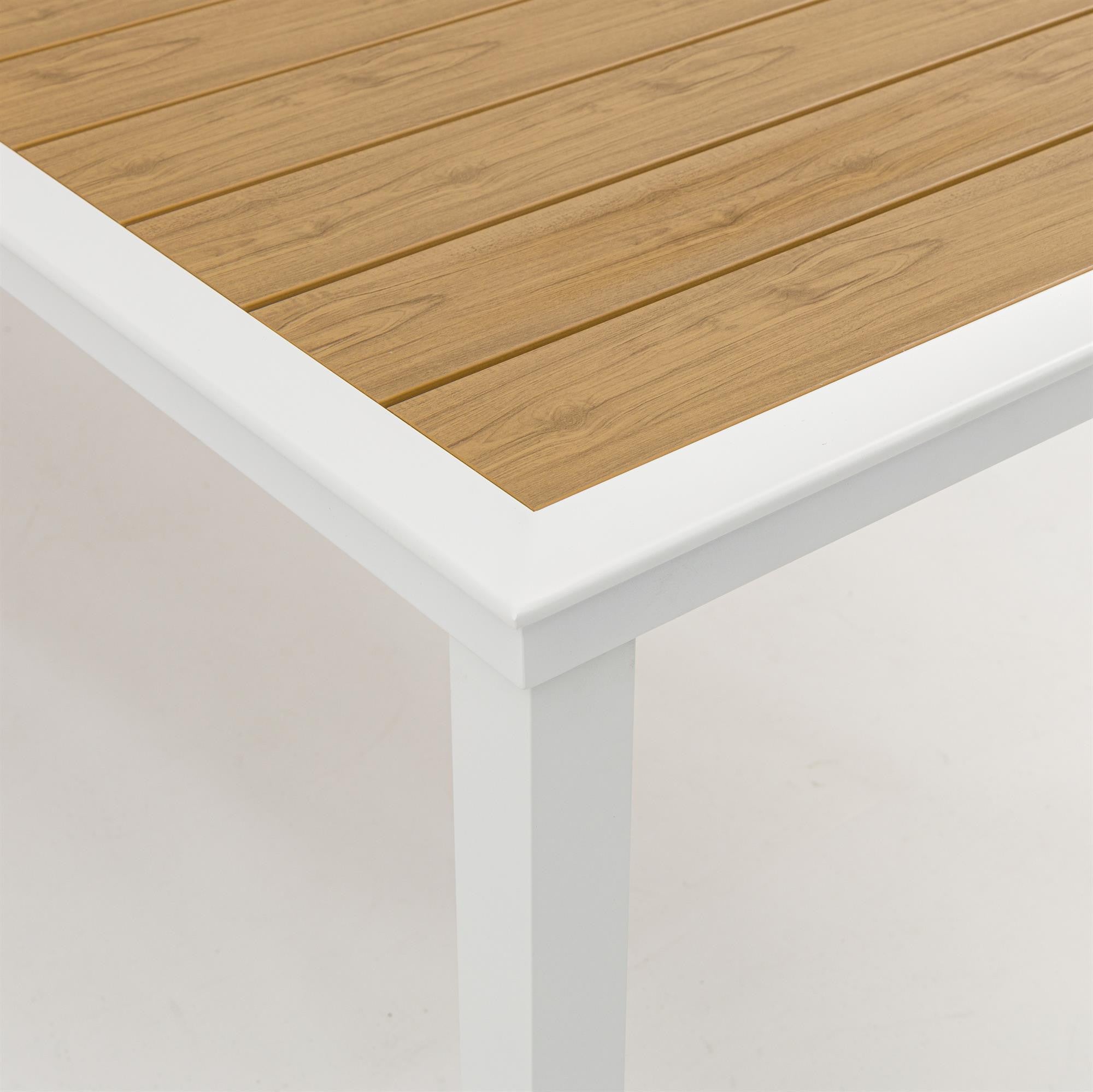 DaneLine Adam Garden Table WHITE NONWOOD – 102x216 cm