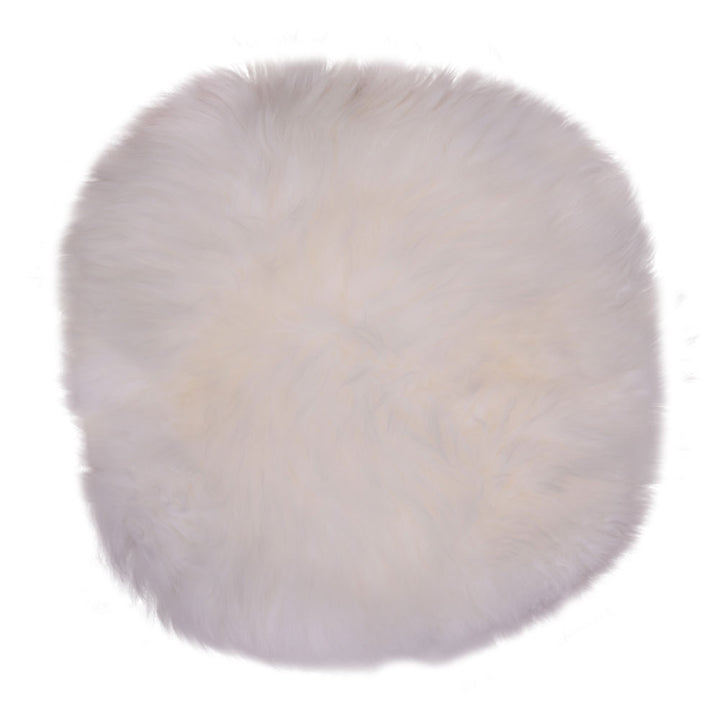 Lambskin Cushion Imitation Nature - 35x35 cm