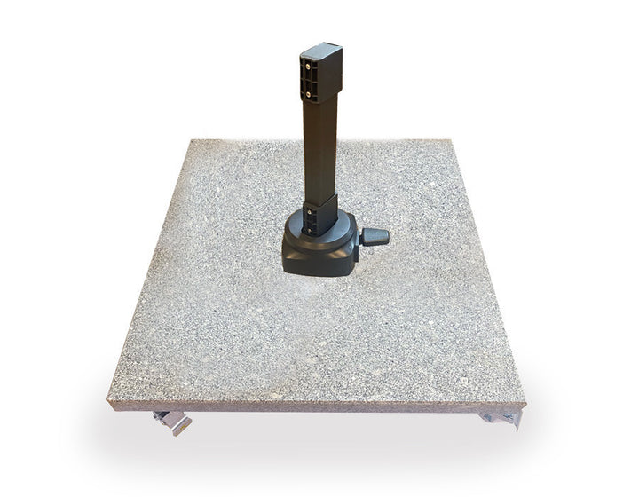 Parasol Base GRANITE – 120 kg w/ Wheels for Hanging Parasol