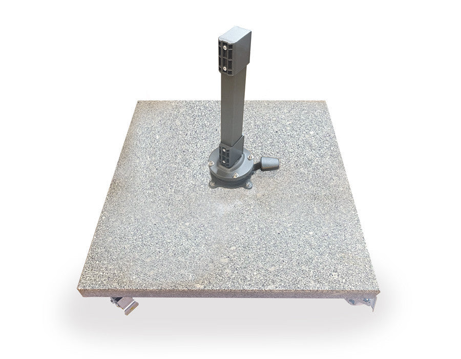 Parasol Base GRANITE – 90 kg w/ Wheels for Hanging Parasol