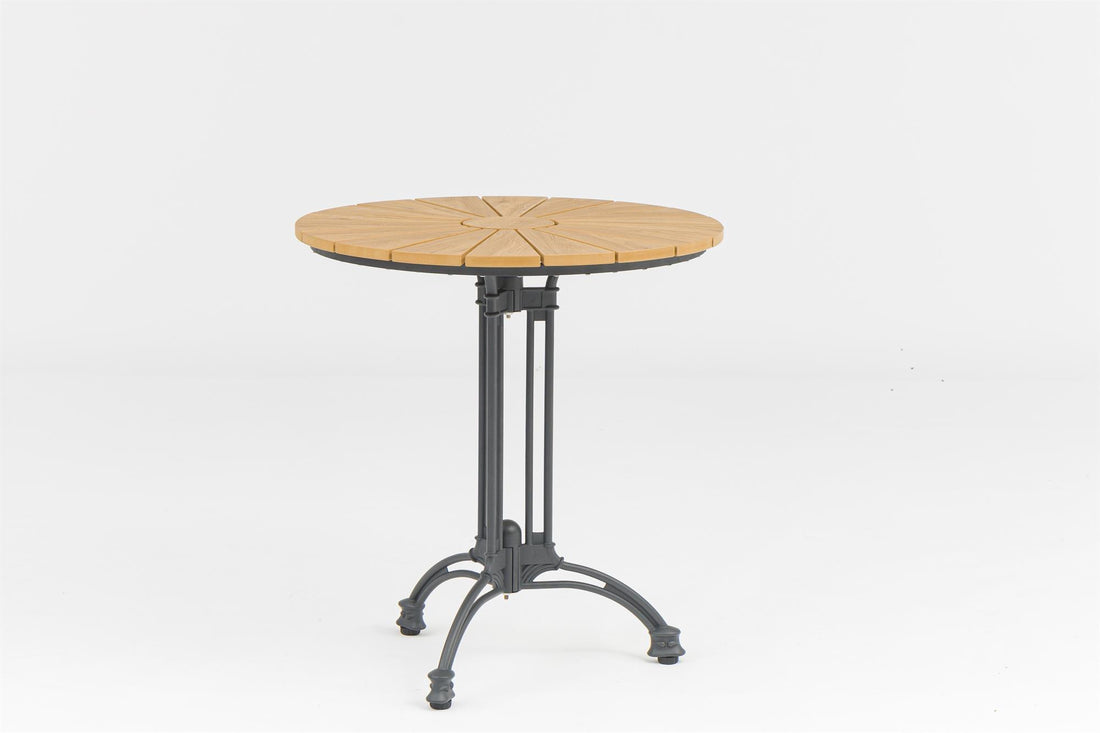 DaneLine Adam Café Set GREY NONWOOD – 70 cm w/2 Chairs