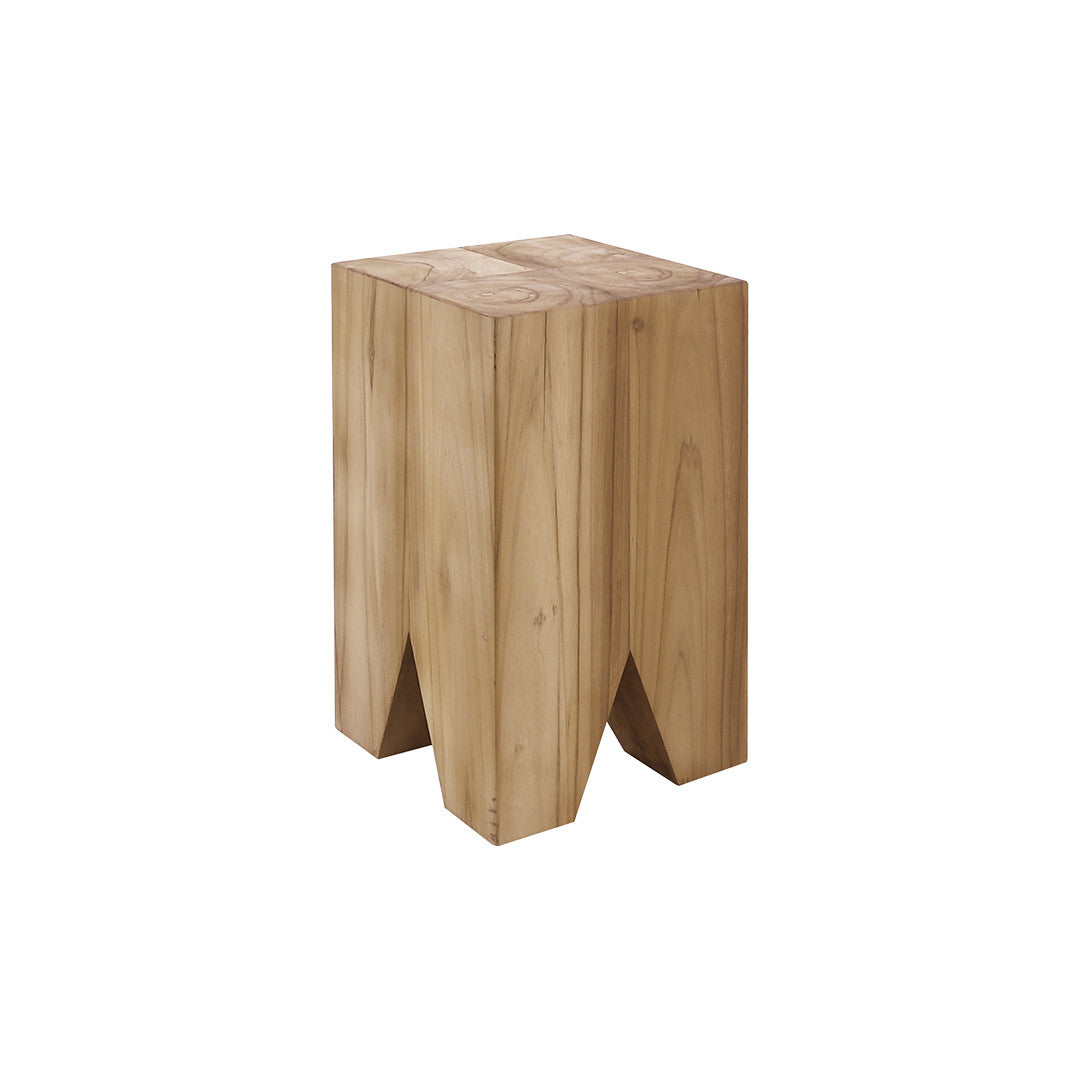 Teak Stool SQUARE – 4 Legs