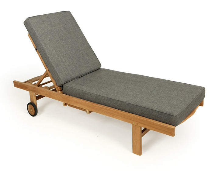 Monaco Sun Lounger Cushion - Grey