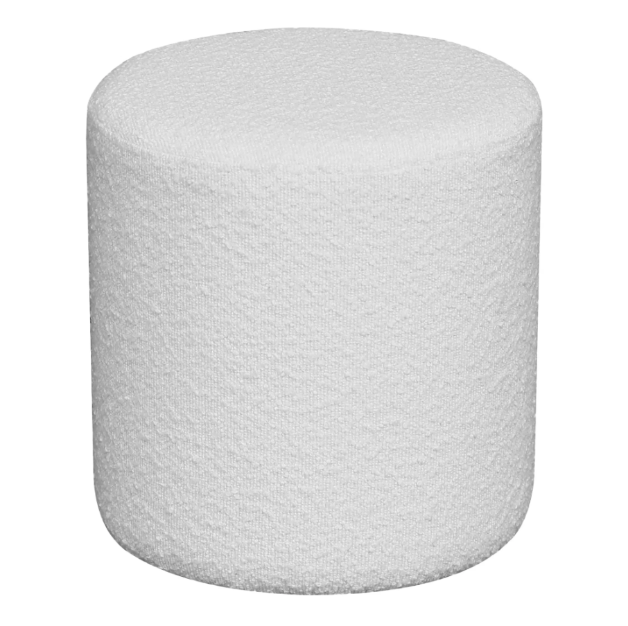 Ejby Pouf – WHITE BOUCLÉ