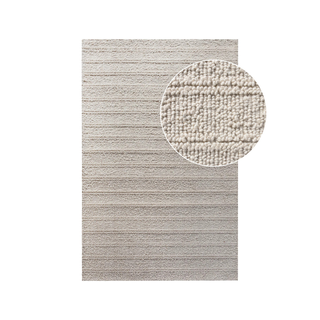 Dehli Carpet HANDWOVEN OFF-WHITE - 230x160 cm