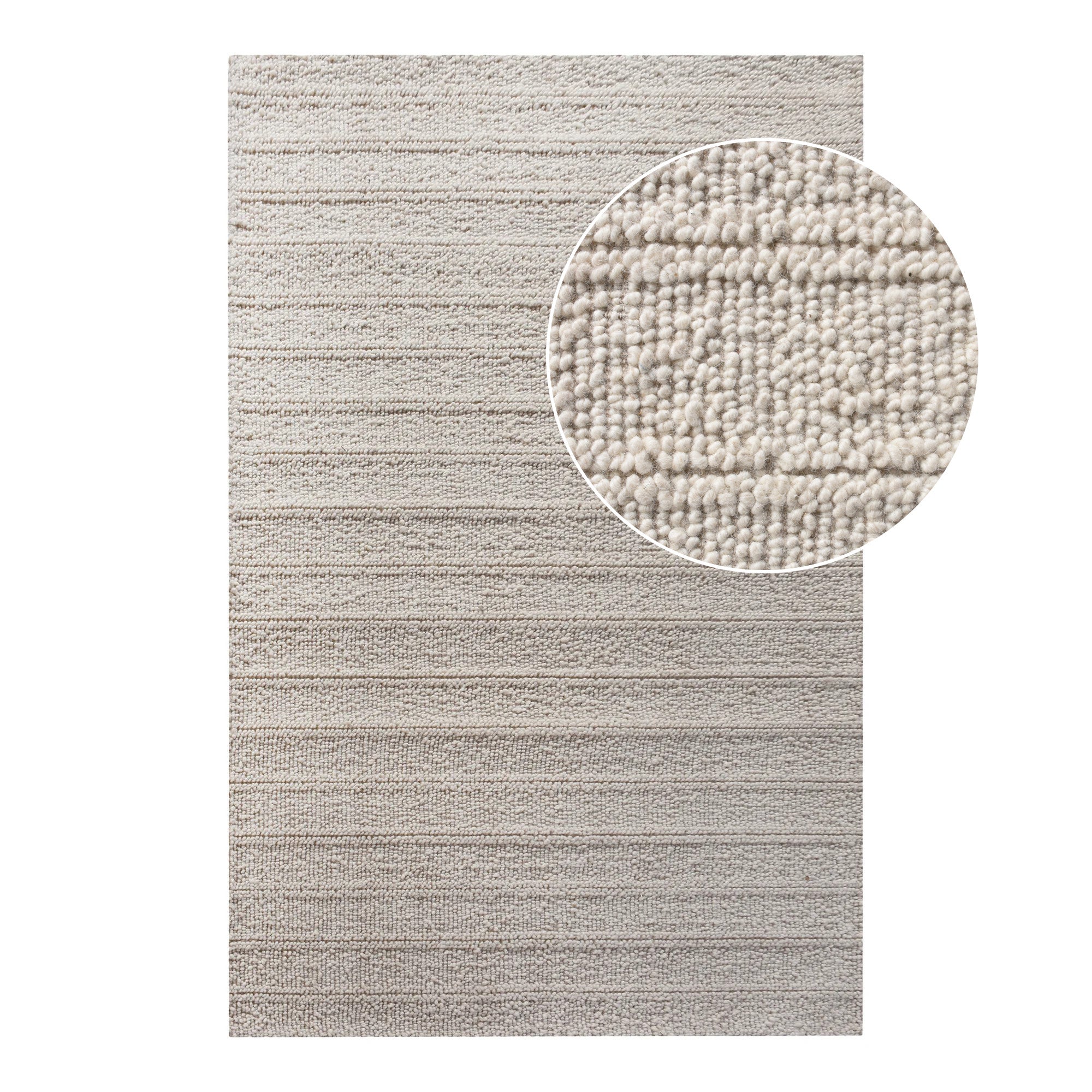 Dehli Carpet HANDWOVEN OFF-WHITE - 300x200 cm