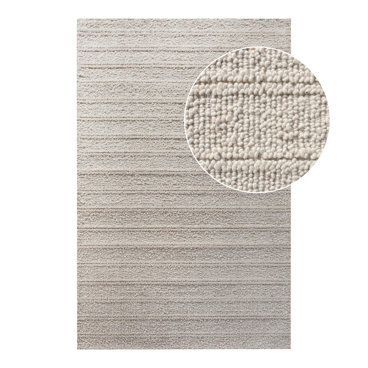 Dehli Carpet HANDWOVEN OFF-WHITE - 300x200 cm