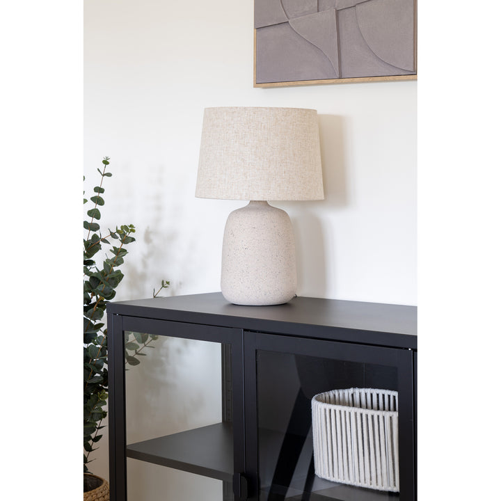 Croft Table Lamp – CERAMIC SAND STRUCTURE