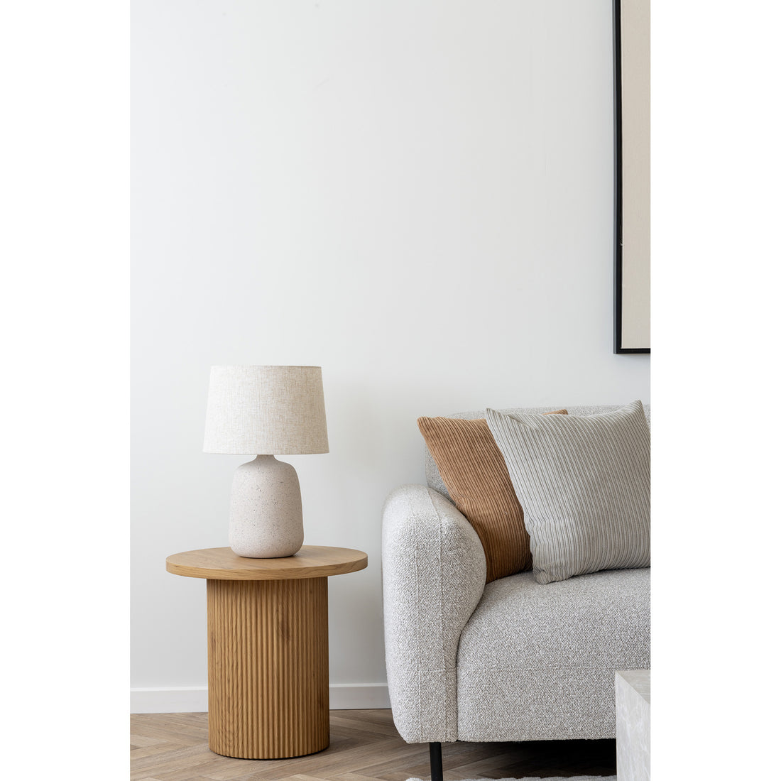 Croft Table Lamp – CERAMIC SAND STRUCTURE
