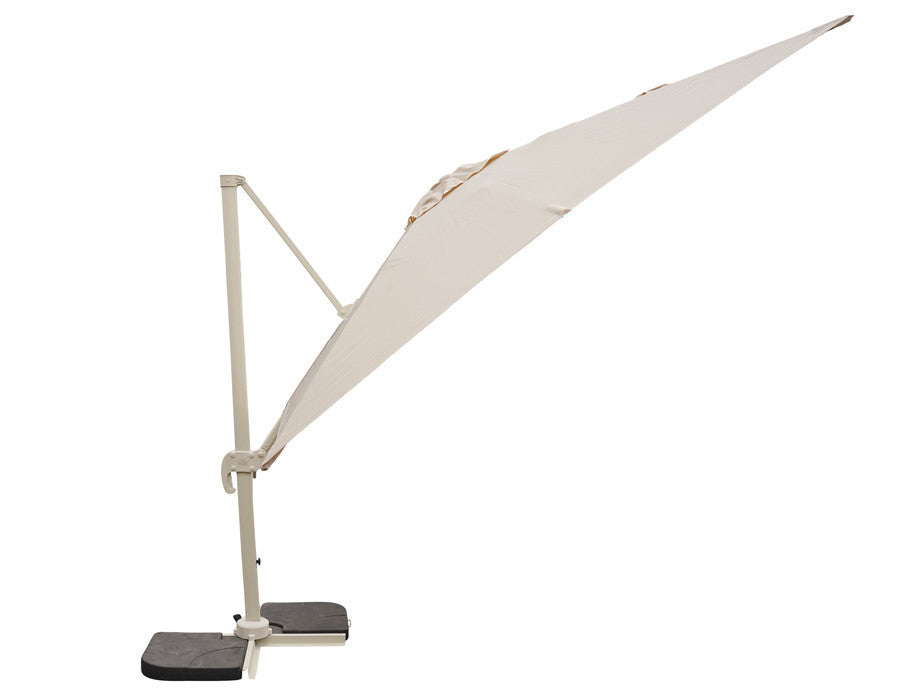 Ellen Hanging Parasol BEIGE – 3x4 m
