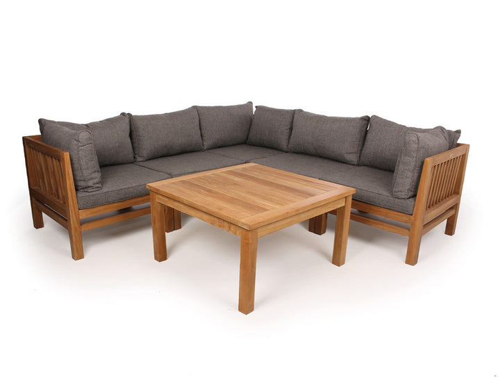 Colorado Modular Set – w/ Table 80x80 incl. MONACO Cushions