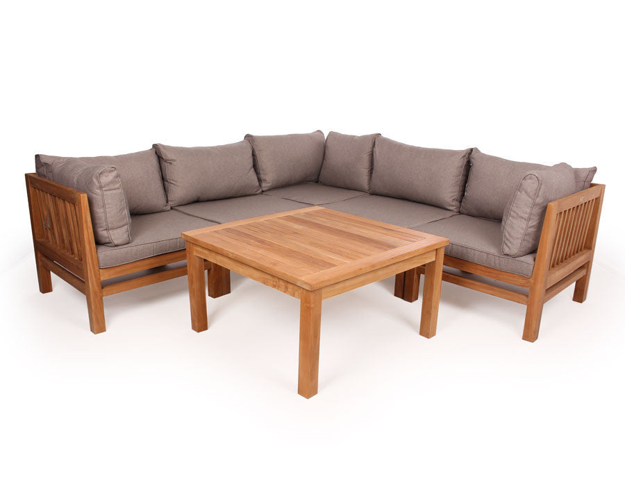 Colorado Modular Set – w/ Table 80x80 incl. MONACO Cushions