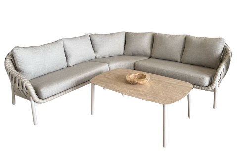 Tokyo Corner Lounge Set – incl. Cushions and Table