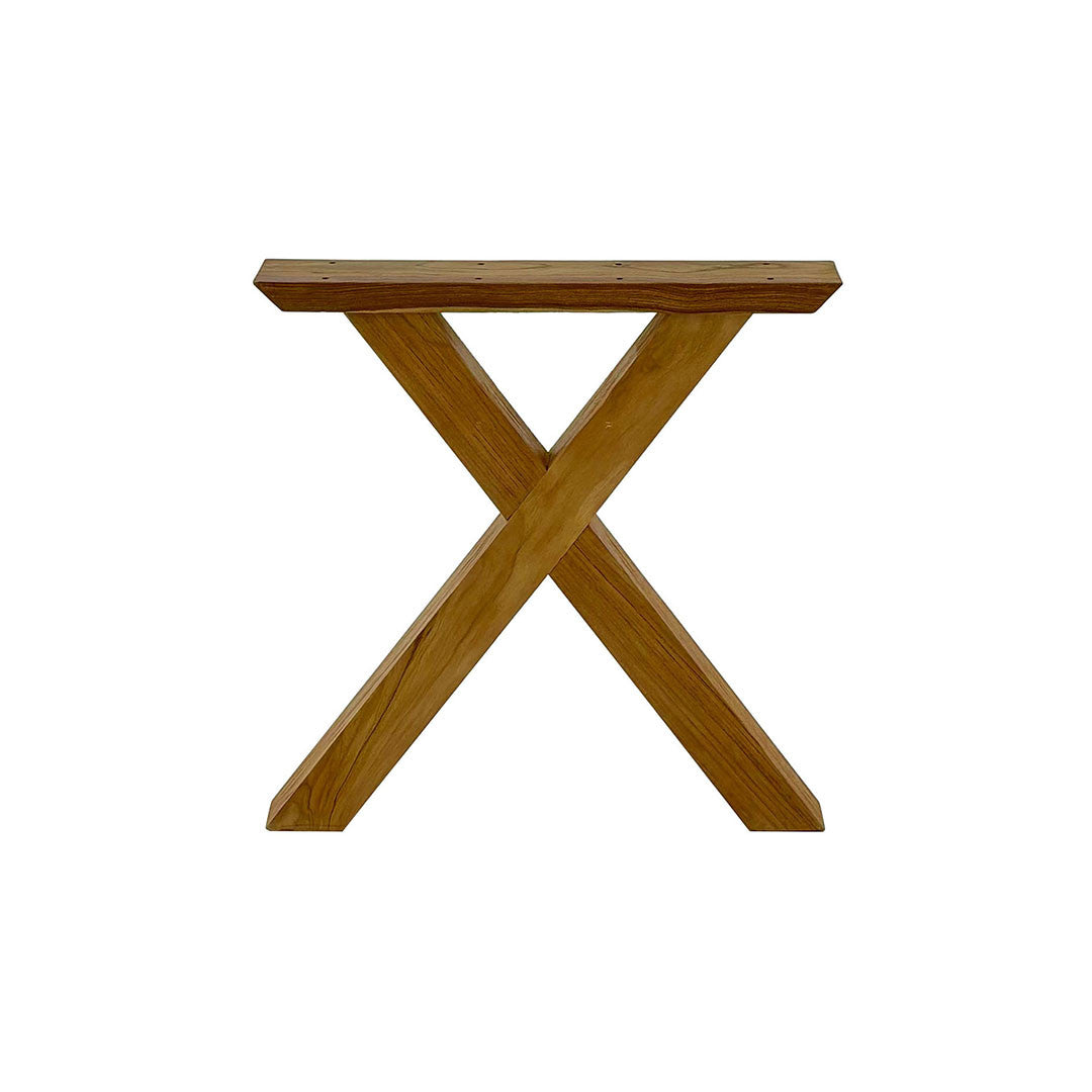 Teak Wooden X-Legs GRADE C – CLASSIC TEAK