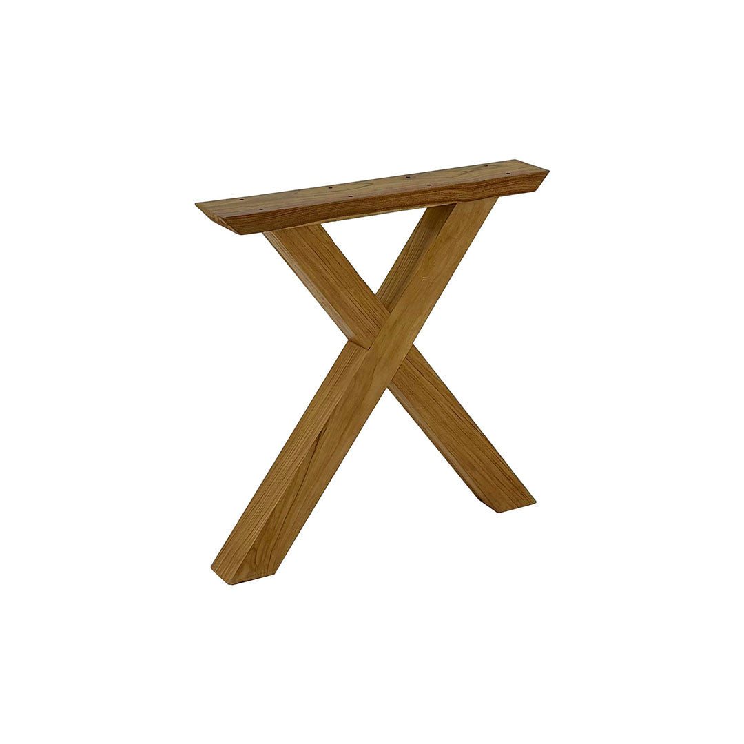 Teak Wooden X-Legs GRADE C – CLASSIC TEAK