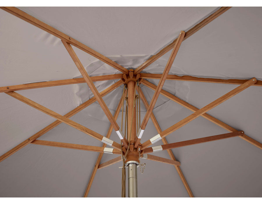 Sanne Parasol TAUPE Olefin - 3x3 M
