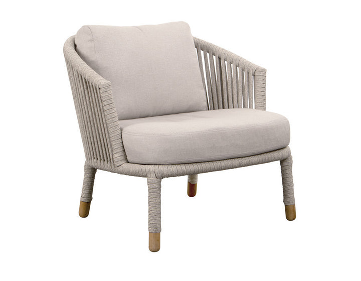Cane-line Moments Lounge Chair SAND – incl. True AirTouch Cushion Set