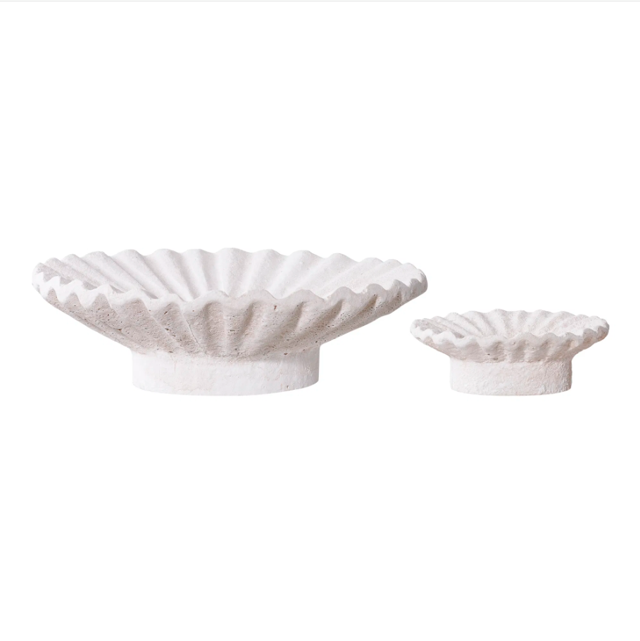 Cement Candle Holders – Set of 2