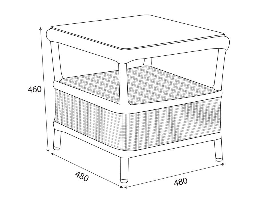 Miriam lounge set - w/PUMP
