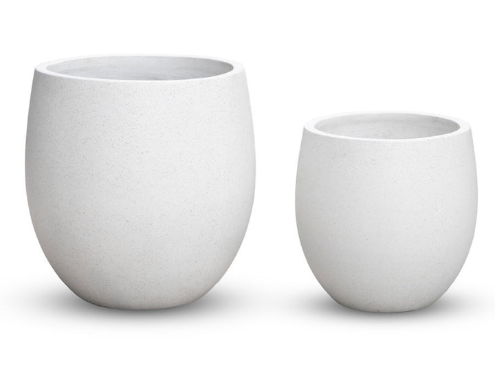 Mekong Pot Terrazzo Cream Ø42x42cm