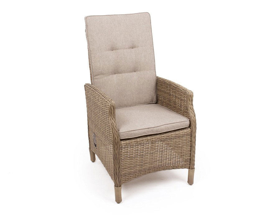 Rio Garden Furniture Set DUSTY - w/6 Reclining Chairs