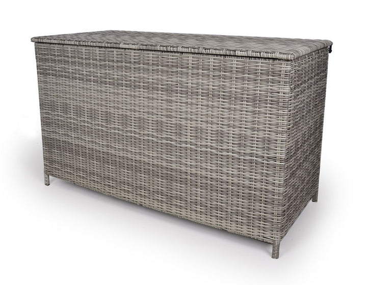 Tala Cushion Box LARGE – Light Grey Wicker – 160x97x80 cm