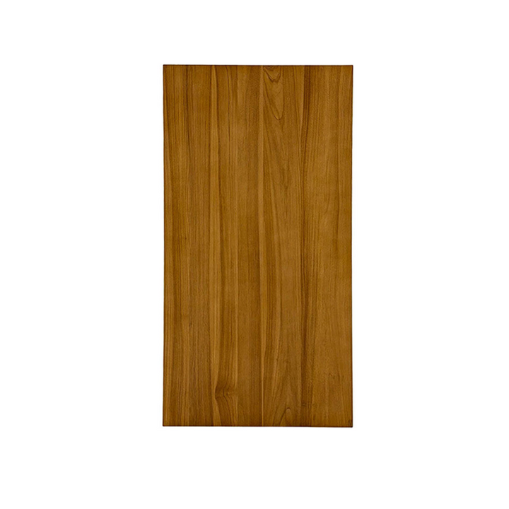 Elena 2 planks table top straight edges - 160 x 80 cm with X legs