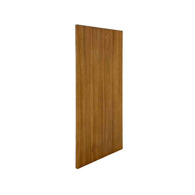 Elena 2 planks table top straight edges - 160 x 80 cm with X legs